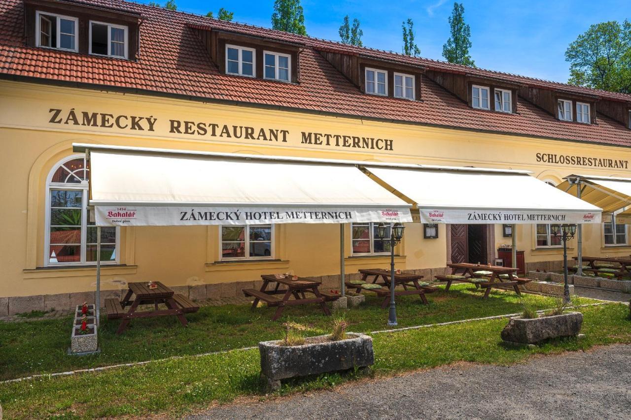 Zamecky Hotel Metternich Velka Hledsebe エクステリア 写真